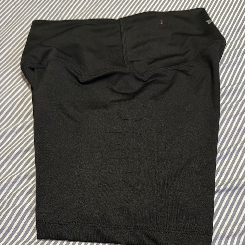 PINK Victoria's Secret Black Bike Shorts - Picture 2 of 4